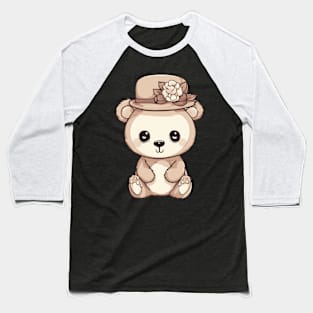 Kawaii Bear Baseball T-Shirt